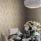 Gold Metallic Modern Romance Wallpaper