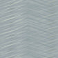 Smokey Blue Glistening Chevron Wallpaper