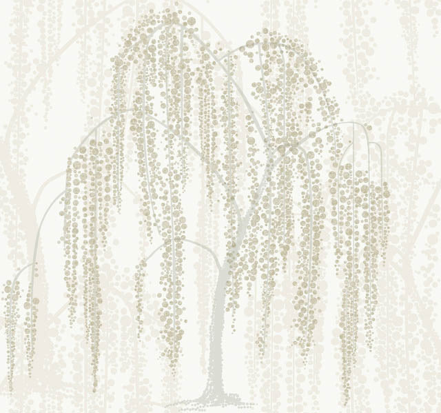 Neutrals Willow Glow Wallpaper