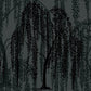 Gray Willow Glow Wallpaper