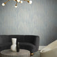 Smokey Blue Willow Glow Wallpaper