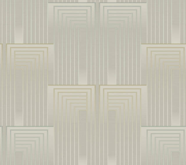 Taupe/Pearl Vanishing Wallpaper