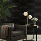 Black/Copper Vanishing Wallpaper