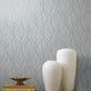 Blue/Silver Palma Wallpaper