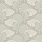 Neutrals Dancing Leaves Wallpaper