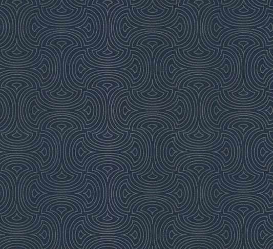 Navy  Hourglass Wallpaper