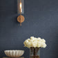 Navy  Hourglass Wallpaper
