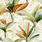 Orange/Green Summerhouse Sienna Wallpaper