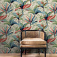 Blue/Beige Summerhouse Savanna Wallpaper
