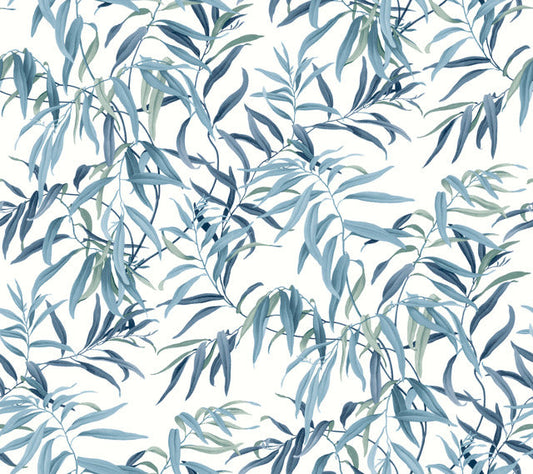 Blue Willow Grove Sky Wallpaper