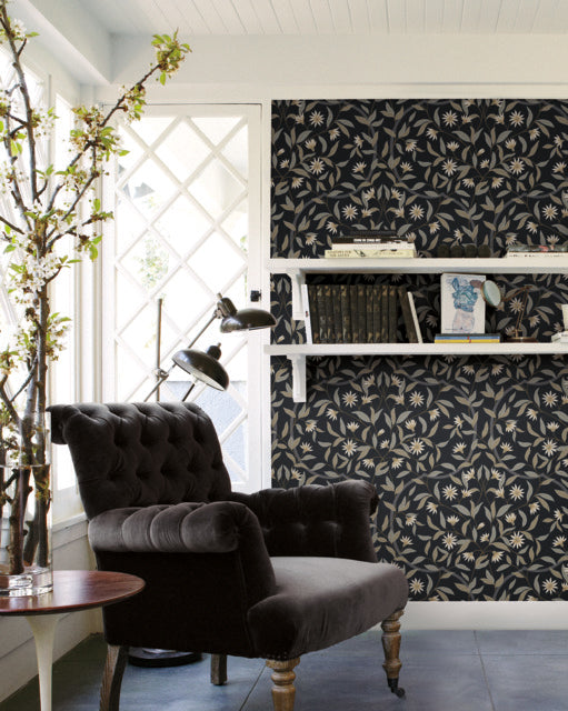 Black Jasmine Midnight Wallpaper