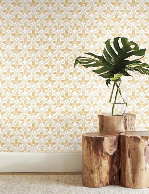 Yellow Sevilla Ochre Wallpaper