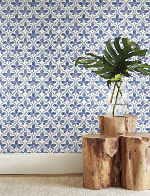 Blue Sevilla Cobalt Wallpaper