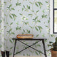 Blue/Green Springtime Sky/Eucalyptus Wallpaper