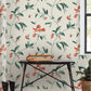 Beige/Orange Springtime Sand/Clay Wallpaper