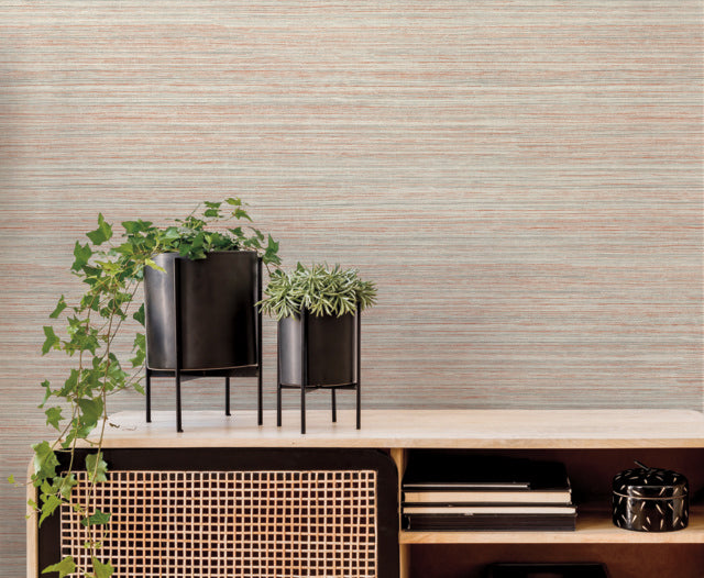 Red Fountain Grass Clay Wallpaper