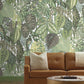 Green Greenery Mural Cotton Wall Mural