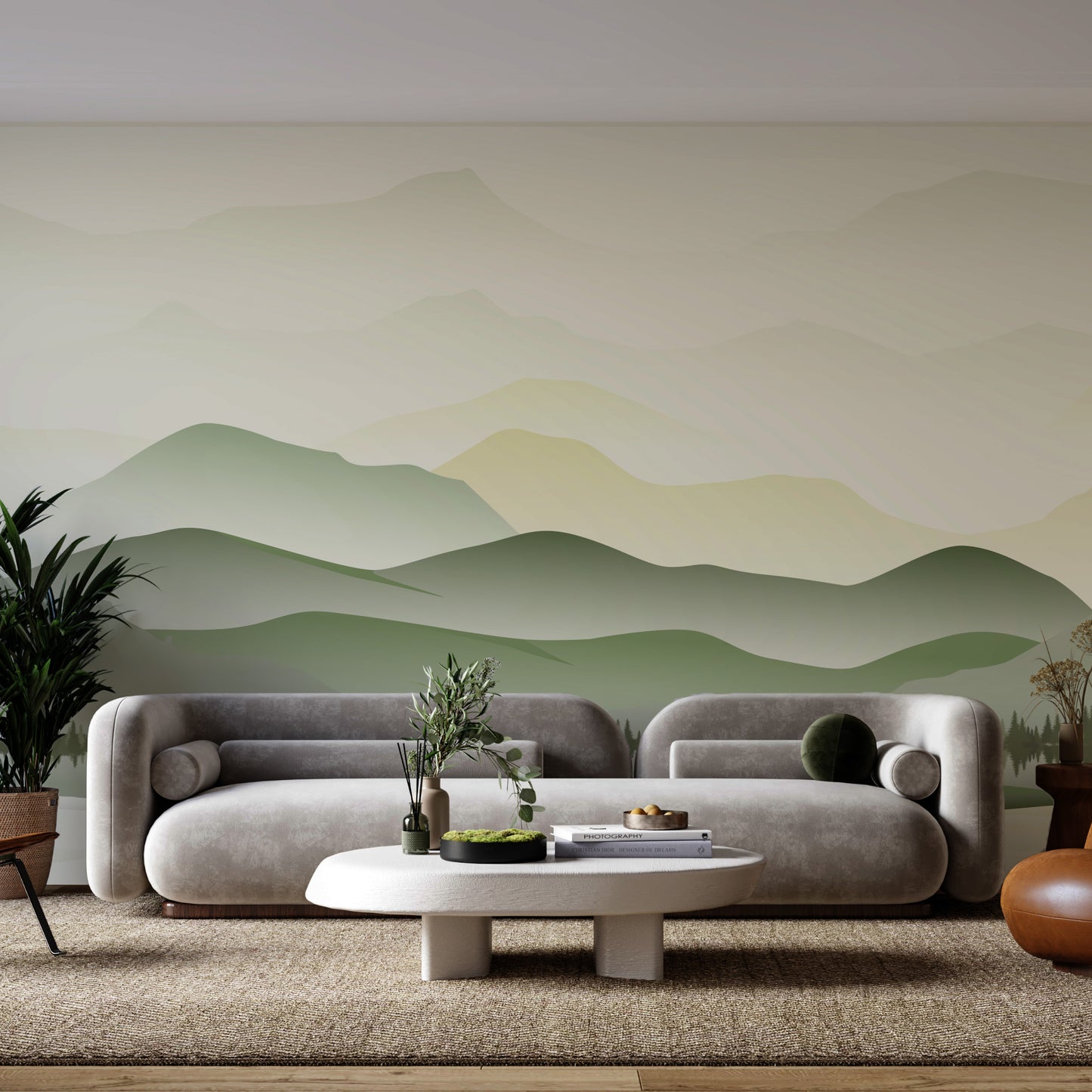 Green Mountain mural