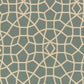 Sculptural Web Wallpaper Dark Green Gold