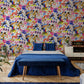 Jackie Abstract Colorful Mural