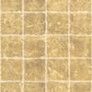 Gold Metal Leaf Squares Wallpaper