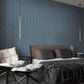 Warm Grey & Gold Harlowe Wallpaper Harlowe