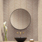 Blush & Gold Luminous Leaves Wallpaper Luminous Leaves