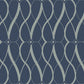 Navy & Silver Graceful Geo Wallpaper Graceful Geo