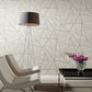 Light Grey & Silver Nazca Wallpaper Nazca