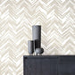 White & Gold Polished Chevron Wallpaper Polished Chevron