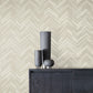 Cream & Gold Polished Chevron Wallpaper Polished Chevron