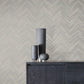 Taupe & Silver Polished Chevron Wallpaper Polished Chevron