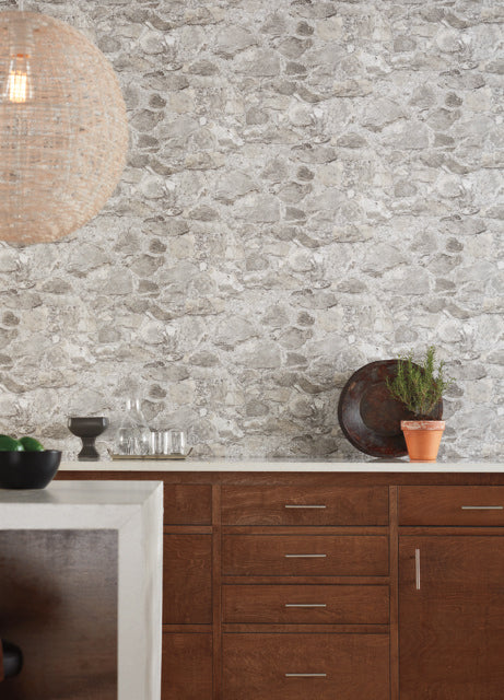 Gray Field Stone Wallpaper