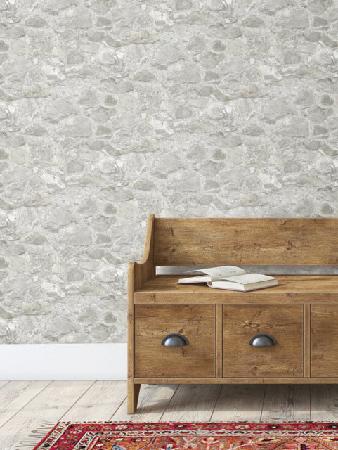 Gray Field Stone Wallpaper