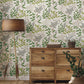 Beige/Green  Eden Retreat Wallpaper