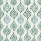 Pale Grey/Green Marketplace Motif Wallpaper