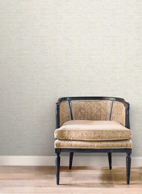 White Papyrus Weave Wallpaper