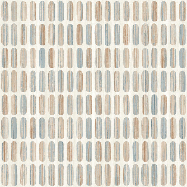 Tan Petite Pergola Wallpaper