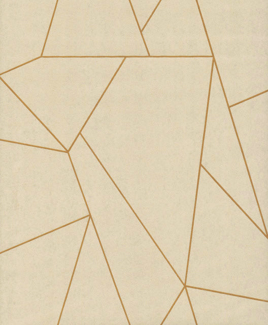 Dark Grey & Gold Nazca Wallpaper Nazca