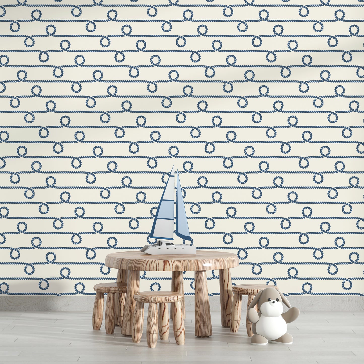 Nautical knots wallpaper