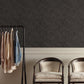 Black Parquet Wallpaper