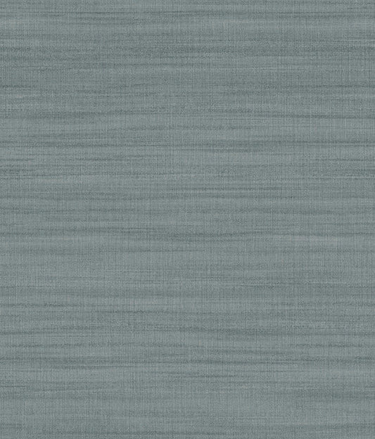 Blue Washed Linen Wallpaper