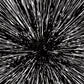 Black/White Hyper Space Peel And Stick Mural