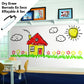 Dry Erase Peel and Stick Wallpaper