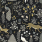 Blue Menagerie Wallpaper