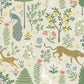 Beige Menagerie Wallpaper