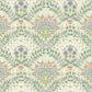 Beige/Green Bramble Wallpaper