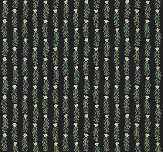 Black/Green Eden Wallpaper