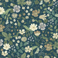 Blue/Green Strawberry Fields Wallpaper
