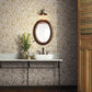 Beige Menagerie Toile Wallpaper